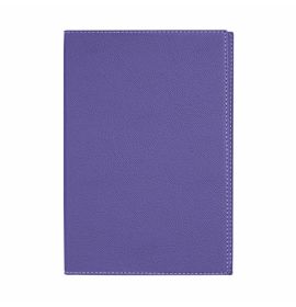 #6324 Quo Vadis Refillable Notebook 78 Lined Sheets Compact 6 1/4 x 9 3/8" Club Cover Violet