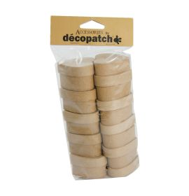 Decoapatch - 10 Small Heart Boxes - Papier Mache - #EV008