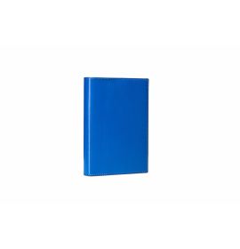 #6332 Quo Vadis Refillable Notebook - 78 Lined Sheets - Compact 6 1/4 x 9 3/8" - Soho Cover - Sapphire Blue