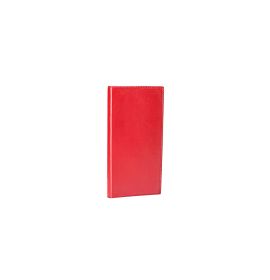#4735Q5 Quo Vadis 2023 Biweek Weekly Planner 12 Months, Jan. to Dec.  3 1/2 x 6 3/4" Smooth Faux Leather Red