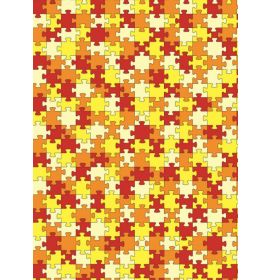 #FD20/627 Decopatch Puzzle Pack of 20 sheets of 1 design Decoupage paper 11 3/4 x 15 3/4