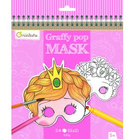 Avenue Mandarine - Graffy Pop Mask - Princess