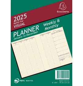Quo Vadis 2025 Refill For Visual Planner