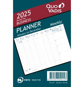 Quo Vadis 2025 Refill For Business Planner