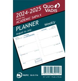 Quo Vadis 2024-2025 Refill For Sapa X Academic Planner