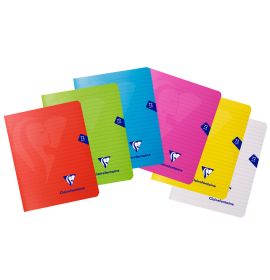 Claireofntaine Mimesys Notebooks - Lined with Margin - 6 1/2 x 8 1/4" - Assorted