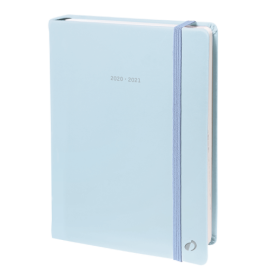 #1952Q5 Quo Vadis Note 21 2023 Weekly/Monthly Planner 16 Months Sept. to Dec. Compact 6 x 8 1/4" Bound "Pastel Blue"