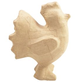 Decopatch - Medium Figurines - Rooster - Papier Mache - #SA204