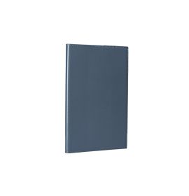 #20312E4 Quo Vadis 2020 Visual Weekly/Monthly Planner 12 Months, Jan. 2019 to Dec. 2019 6 x 8 1/4" Smooth Faux Leather Soho Slate Blue