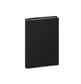#0431Q5 Quo Vadis 2023 Business Weekly Planner 12 Months, Jan. to Dec. 4 x 6" Smooth Faux Leather Soho Black