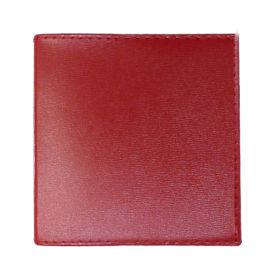 #1435Q5 Quo Vadis 2023 Executive Weekly Planner 13 Months, Dec. to Dec. 6 1/4 x 6 1/4" Smooth Faux Leather Soho Red
