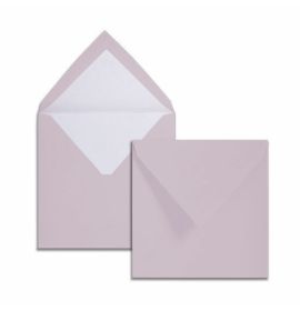 #220/10 G. Lalo Open Stock Vergé de France Square Envelopes 5 ½ x 5 ½ Straight edge Lavender 25 envelopes