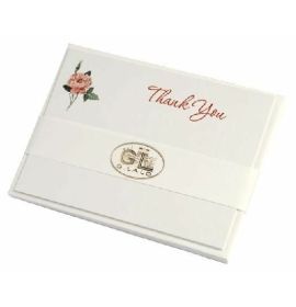 Floral Watercolor Thank You Cards