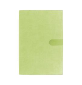 #2413Q5 Quo Vadis Prenote 2023 Weekly/Monthly Planner 13 Months, Dec. to Dec. Large 8 1/4 x 11 5/8" Smooth Faux Suede Texas Bamboo Green