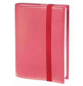 #23618E4 Quo Vadis 2023 Space 24 Weekly/Monthly Planner 12 Months, Jan. to Dec. 6 1/4 x 9 3/8" Grained Faux Leather Kali Blush