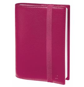 #56615Q5 Quo Vadis 2023 Hebdo Weekly/Monthly Planner 12 Months, Jan. to Dec. 6 1/4 x 9 3/8" Grained Faux Leather Kali Rose
